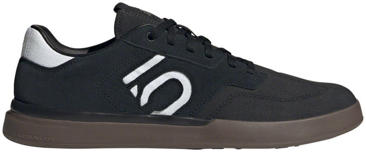 Zapatos planos de lona Five Ten Sleuth para hombre, color negro/negro/blanco FTWR 6