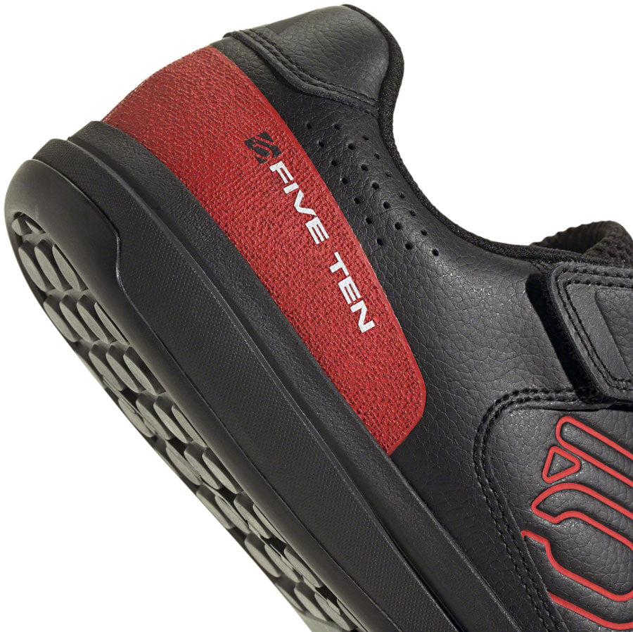 Zapatillas de ciclismo Five Ten Hellcat Mountain sin clip para hombre, color negro/rojo/blanco FTWR, talla 11.5