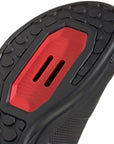 Zapatillas de ciclismo de montaña Five Ten Hellcat Pro Clipless - Hombre Core BLK/Core BLK/Rojo 12.5