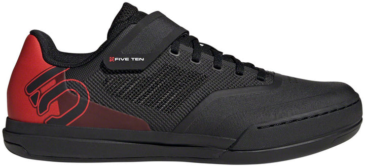 Five Ten Hellcat Pro Mountain Clipless Shoes - Mens Core BLK/Core BLK/Red 8.5
