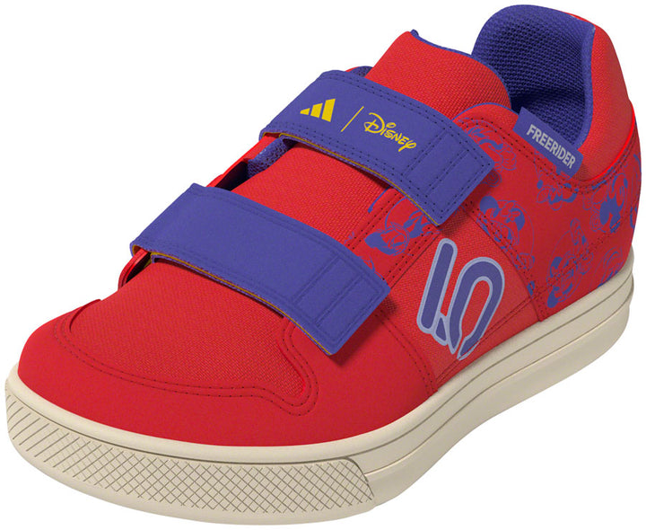 Zapatillas planas Five Ten Freerider VCS DSN para niños - Rubí puro/Violeta/Blanco maravilla 12K