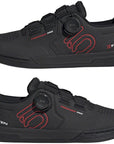 Five Ten Freerider Pro BOA Flat Shoes - Mens Core Black/Red/FTWR White 8