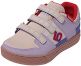 Zapatillas planas Five Ten Freerider VCS para niños - Malva masilla/Rubí puro/Azul semicobalto 10,5 K