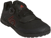 Zapatillas de montaña Five Ten Kestrel Pro BOA Clipless para hombre, color negro, rojo y gris, talla Six 7.5