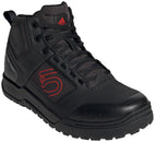 Zapatillas planas Five Ten Impact Pro Mid para hombre, color negro/rojo/negro 7