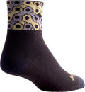 Calcetines clásicos SockGuy Links - 7,6 cm, negros, talla pequeña/mediana