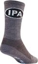 Calcetines de lana SockGuy IPA - Gris, 6", talla pequeña/mediana