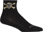 Calcetines pirata clásicos SockGuy - 7,6 cm, negros, talla pequeña/mediana