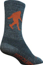 Calcetines de lana Sasquatch SockGuy - 6" Grises (Grande/Extragrande)
