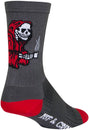 Calcetines SockGuy SGX Rise and Grind - Gris, 15 cm, talla L/XL