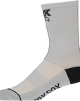 Calcetines FOX Transfer Coolmax - Grises, talla pequeña/mediana, 18 cm