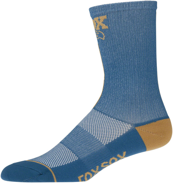 Calcetines FOX Transfer Coolmax - Algas marinas, talla pequeña/mediana, 18 cm