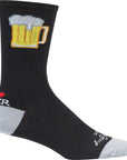 SockGuy SGX Tallboy Socks - 6" Black Small/Medium