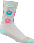 SockGuy Crew Glazed Socks - 5" Gray Small/Medium