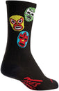 Calcetines SockGuy SGX Three Amigos - 15 cm, negros, talla L/XL