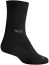 Calcetines SockGuy SGX Raceday - 12,7 cm, negros, talla L/XL