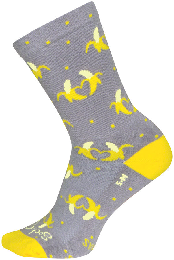 Calcetines altos SockGuy Bananas - 15 cm (grande/extragrande)