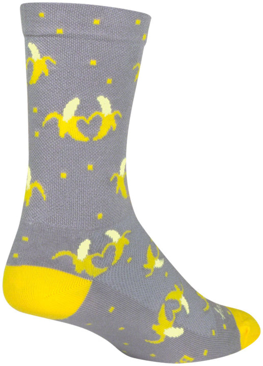 Calcetines altos SockGuy Bananas - 15 cm (grande/extragrande)
