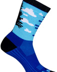 Calcetines deportivos SockGuy Night and Day (talla grande/extra grande) de 15 cm