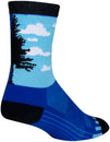 Calcetines deportivos SockGuy Night and Day (talla grande/extra grande) de 15 cm