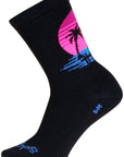 Calcetines deportivos Sunset de SockGuy - Talla pequeña/mediana (6")