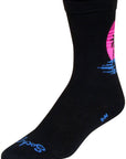 Calcetines deportivos Sunset de SockGuy - Talla pequeña/mediana (6")