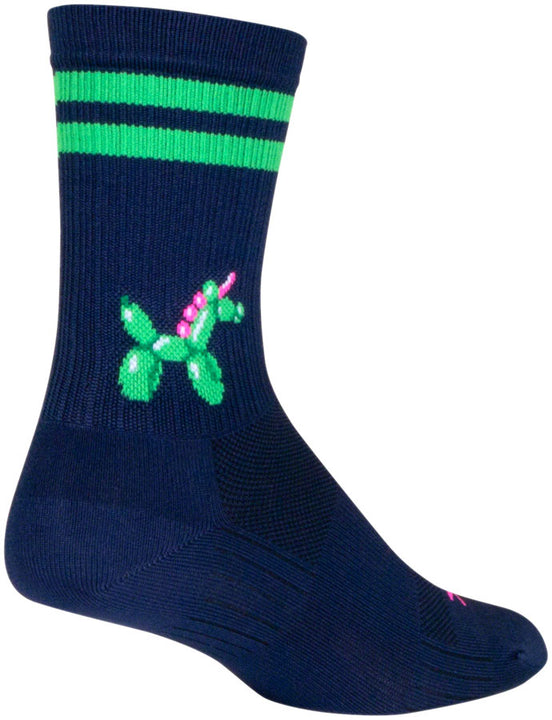 Calcetines Ballonicorn SGX de SockGuy - Talla pequeña/mediana (6")
