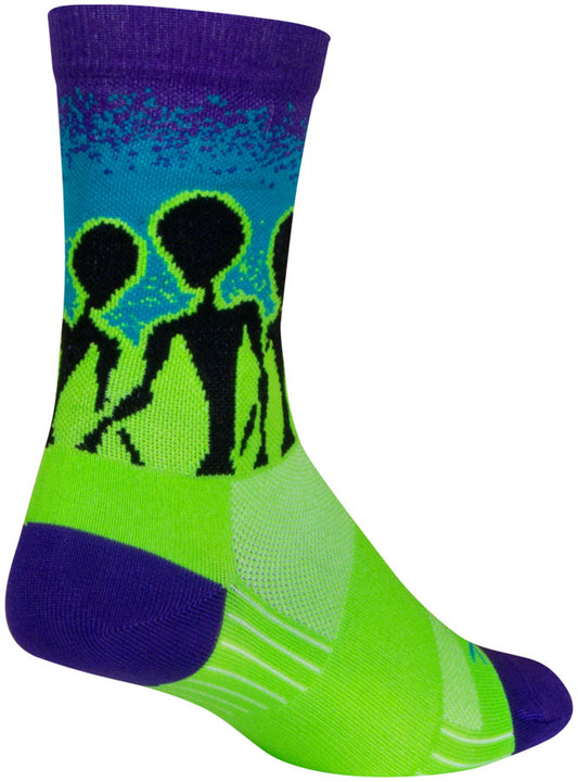 Calcetines para visitantes SockGuy SGX - 15 cm (talla pequeña/mediana)