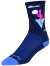 Calcetines SockGuy Crew Cactal - 6" Azules Talla Grande/Extra Grande