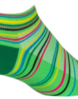 SockGuy Classic Sea Grass Socks - 1" Green Small/Medium