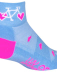 Calcetines clásicos para ruedas SockGuy - 2" Azules (Grande/Extragrande)