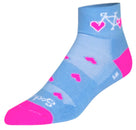 Calcetines clásicos para ruedas SockGuy - 5 cm, azul, talla pequeña/mediana
