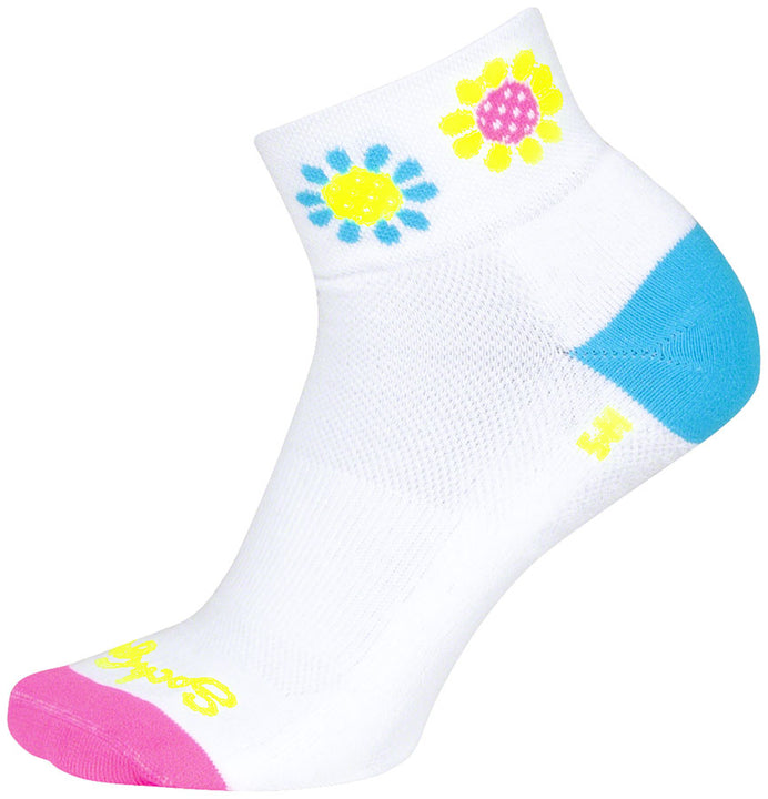 Calcetines clásicos de Pickleball de SockGuy - Talla pequeña/mediana (5 cm)
