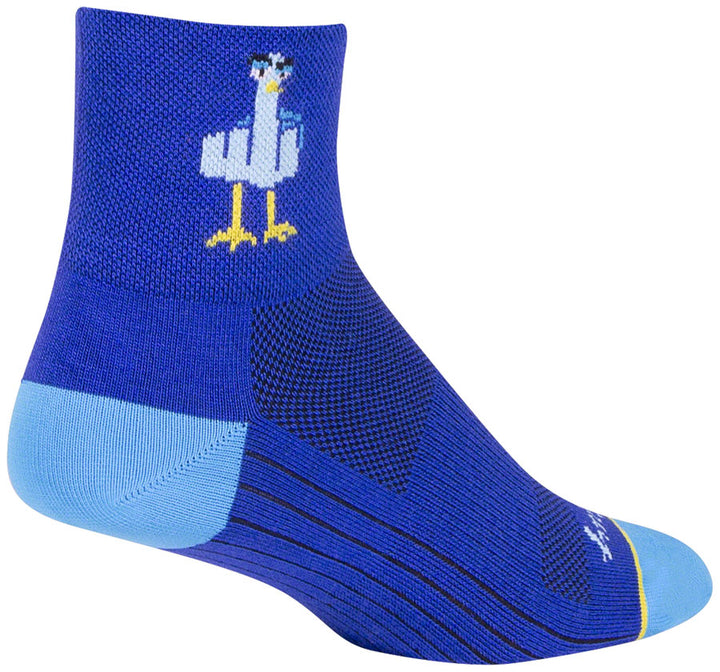 Calcetines clásicos de pájaro SockGuy - Talla pequeña/mediana (7,6 cm)