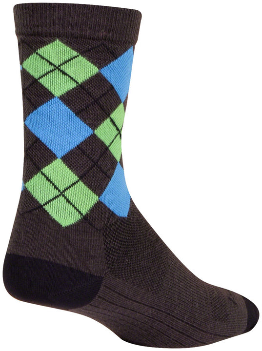 Calcetines Highlander de lana SockGuy - Talla pequeña/mediana (6")