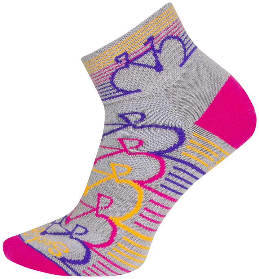 Calcetines clásicos de corte bajo SockGuy - 5 cm (talla pequeña/mediana) para mujer