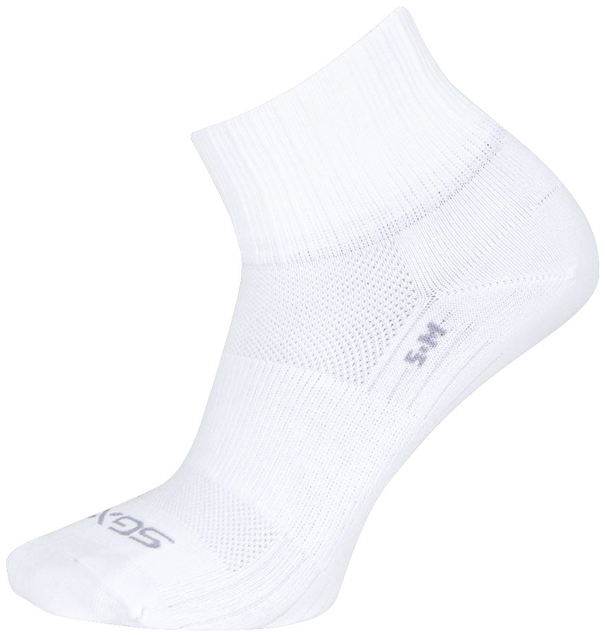 Calcetines blancos SockGuy SGX - 2,5&quot; (grande/extragrande)