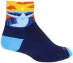 Calcetines clásicos Bluffs de SockGuy - Talla pequeña/mediana (7,6 cm)