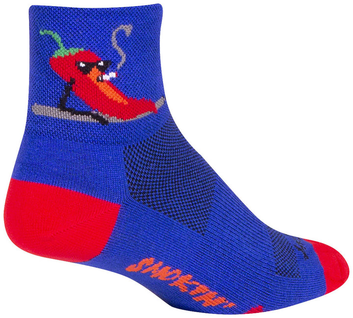 Calcetines clásicos Smokin HotSocks de SockGuy - 7,6 cm (grande/extragrande)