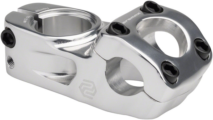 Potencia Promax Impact BMX - 53 mm, carga superior, color plata