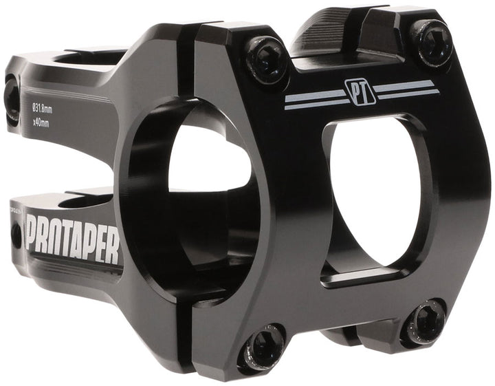 Potencia ProTaper Vice Trail - 40 mm, abrazadera de 31,8 mm +/- 0,1 1/8", aluminio, color negro