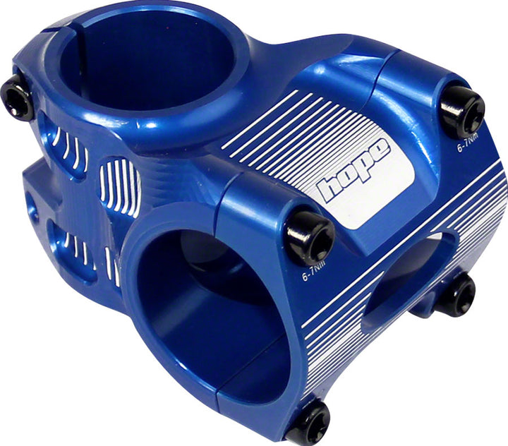 Potencia Hope AM/Freeride - 35 mm, abrazadera 31,8 +/-0,1 1/8", aluminio, azul