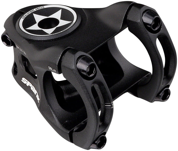 Vástago dividido Spank - 33 mm 31,8 Abrazadera +/-0 1 1/8" Aluminio Negro