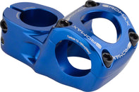 Potencia Promax Impact de 48 mm con carga superior para manillares de 31,8 mm, color azul