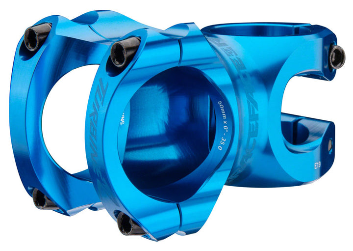 Potencia RaceFace Turbine R 35 - 50 mm, abrazadera de 35 mm +/-0,1 1/8", azul