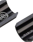 Problem Solvers Handlebar Shim 22.2 to 31.8mm 60mm length Black