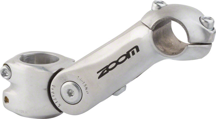 Potencia Zoom TDS-C297 - 125 mm 25,4" Abrazadera ajustable 1 1/8" Aluminio Plateado