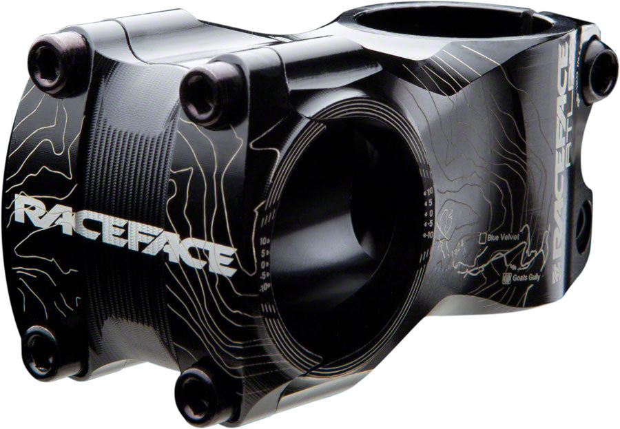 RaceFace Atlas Stem - 65mm 31.8 Clamp +/-0 1 1/8&quot; Aluminum Black
