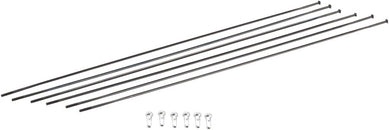 Kit de radios DT Swiss ARC 1100 DiCut de 48 pulgadas: delantero y trasero, negro