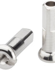DT Swiss Pro Head Brass Nipples: 2.0 x 14mm Silver Box of 100